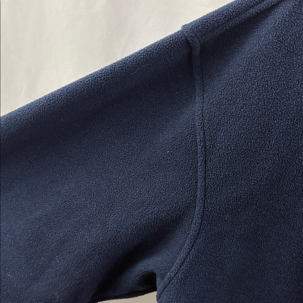 United Parcel Service UPS Sweatshirt Vneck Men’s Size Large Fleece Employee Blue - Picture 5 of 9